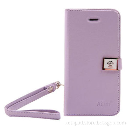 Smart Leather Case for iPhone 4/4S, Magnet Closure, Available in Various Colors